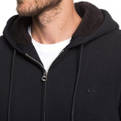 Blusão de Moletom Quiksilver Aberto Especial Everyday Sherpa - Masculino - Foto 4