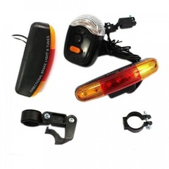 Kit Lanterna Farol com Buzina Brake Light - Foto 1