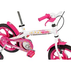 Bicicleta Caloi Barbie - Aro 16 - Freios Cantilever - Feminina - Infantil - Foto 4