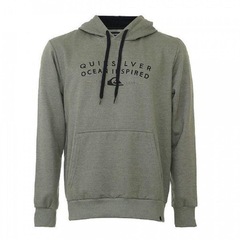 Blusão de Moletom com Capuz Quiksilver Bas Fec Beast Inside - Masculino - Foto 1