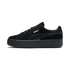 Tênis Couro Puma Vikky Stacked - Feminino - Foto 3