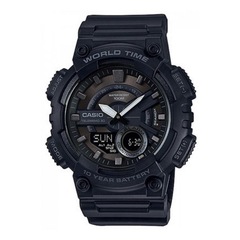 Relógio Anadigital Casio Standard AEQ-110W-1BVDF - Masculino - Foto 1