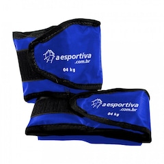 Tornozeleira de Peso a esportiva 4 kg - Par - Foto 1