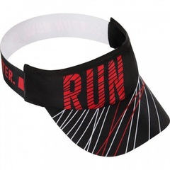 Viseira Aba Curva Hupi para Corrida Run Lines - Adulto - Foto 1