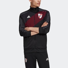 Jaqueta Moletinho River Plate adidas 3-Stripes - Masculina - Foto 2