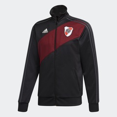 Jaqueta Moletinho River Plate adidas 3-Stripes - Masculina - Foto 7