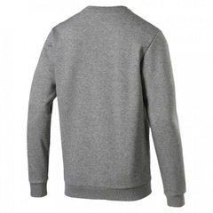 Blusão de Moletom Puma Ess Logo Crew Sweat FL Big Logo - Masculino - Foto 2