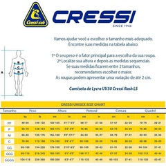 Camiseta de Proteção Uv50 Cressi Rash Ls - Adulto - Foto 3