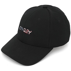 Boné Aba Curva Oakley 6 Panel Stretch Oakley Metallic - Fechado - Adulto - Foto 1