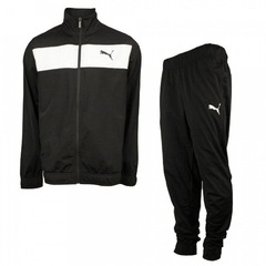 Conjunto de Agasalho Puma Techstripe Tricot Suit CL - Masculino - Foto 1