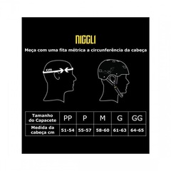 Capacete de Skate Niggli Pads Pro Model Italo Penarrubia - Adulto - Foto 4