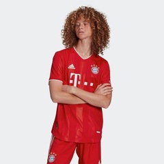 Camisa Bayern de Munique Authentic I adidas - Masculina - Foto 4