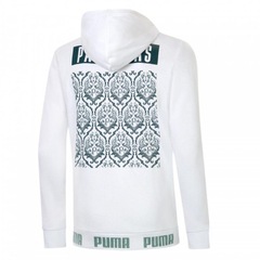 Blusão de Moletom do Palmeiras Puma Culture com Capuz - Masculino - Foto 2