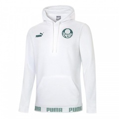 Blusão de Moletom do Palmeiras Puma Culture com Capuz - Masculino - Foto 1