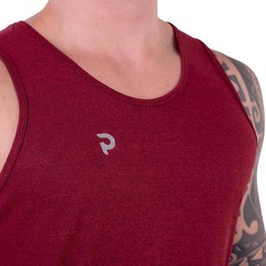 Camiseta Regata Punnto Tradicional Poliamida Porus - Masculina - Foto 3