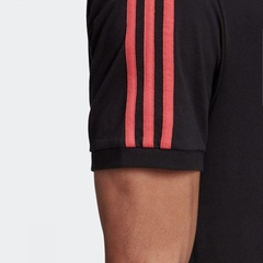 Camiseta do Flamengo adidas 3-Stripes - Masculina - Foto 4