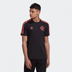 Camiseta do Flamengo adidas 3-Stripes - Masculina - Foto 5