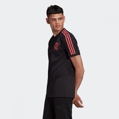 Camiseta do Flamengo adidas 3-Stripes - Masculina - Foto 6