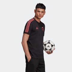 Camiseta do Flamengo adidas 3-Stripes - Masculina - Foto 8