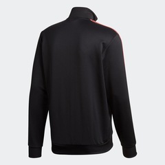 Jaqueta Moletinho do Flamengo 3-Stripes - Masculina - Foto 8