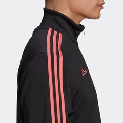 Jaqueta Moletinho do Flamengo 3-Stripes - Masculina - Foto 10