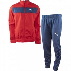 Agasalho sem Capuz Puma Techstripe Tricot Suit - Masculino - Foto 1