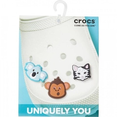 Kit de Jibbitz Crocs Trendy Animal - 3 unidades - Foto 1