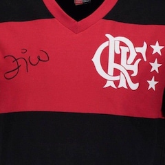 Camisa do Flamengo Braziline Zico Libertadores 81 - Masculina - Foto 3