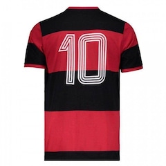 Camisa do Flamengo Braziline Zico Libertadores 81 - Masculina - Foto 4