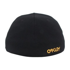 Boné Aba Curva Oakley 6 Panel Stretch Embossed - Fechado - Adulto - Foto 2