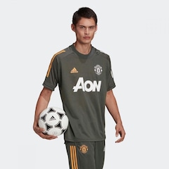 Camisa Manchester United Treino adidas - Masculina - Foto 10