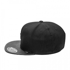 Boné Aba Reta Lost  Couro Textura - Strapback - Adulto - Foto 2