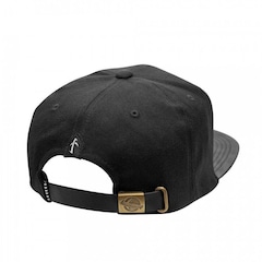 Boné Aba Reta Lost  Couro Textura - Strapback - Adulto - Foto 3