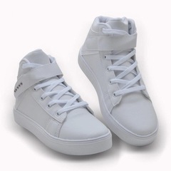 Tênis Cano Alto Sbelta Sneaker Conforto - Feminino - Foto 1