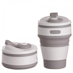 Copo Retrátil de Silicone TopGet Mobi - 350ml - Foto 1