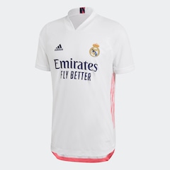 Camisa Real Madrid I 20/21 adidas Authentic - Masculina - Foto 8