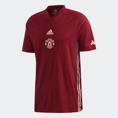 Camiseta Manchester United adidas Travel - Masculina - Foto 8