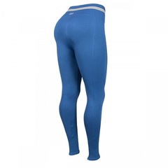 Calça Legging Alto Giro Poliamida Sem Costura Shine - Feminina - Foto 2