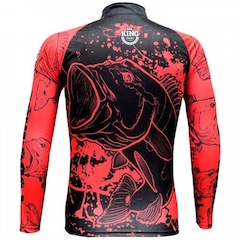Camiseta Manga Longa King Brasil de Pesca Sublimada - Masculina - Foto 2
