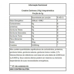 Creatina Darkness Integralmédica - 1Kg - Foto 2
