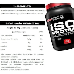 Kit Bodybuilders: Iso Protein - Chocolate - 900g + BCAA - Tangerina - 100g + Creatina - 100g - Foto 2