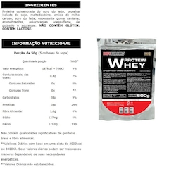 Kit Bodybuilders: Hipercalórico Waxy Mass - Baunilha - 3kg + Whey Protein Chocolate 500g +  BCAA 100g - Foto 3