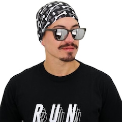 Bandana Hupi Bones Formato Tubular para Ciclismo e Corrida - Adulto - Foto 5