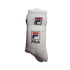 Meia Cano Alto  Fila Tripack Fbox Unissex - 03 Pares - Foto 2