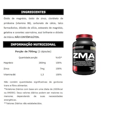 Kit Bodybuilders: ZMA Drol - 120caps + Porta Capsulas - Foto 2