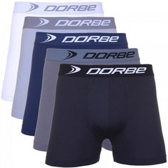 Kit de Cuecas Boxer Dorbe com 5 unidades - Adulto - Foto 1