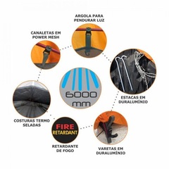 Barraca Azteq Mykra - Até 2 pessoas - Foto 2