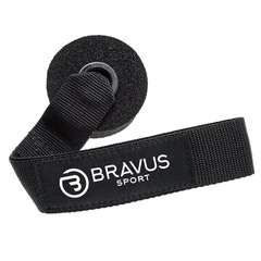 Kit Faixas Elásticas Bravus Sports Média e Forte com 3 Unidades + Âncora de Porta - Foto 3