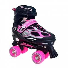 Patins Traxart Quad Minitrax - Retrô - ABEC-7 - Infantil - Foto 2