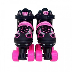 Patins Traxart Quad Minitrax - Retrô - ABEC-7 - Infantil - Foto 4